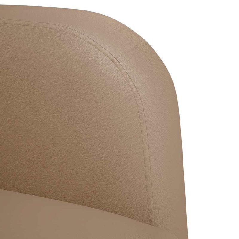 vidaXL cappuccino műbőr loveseat kanapé 110 cm