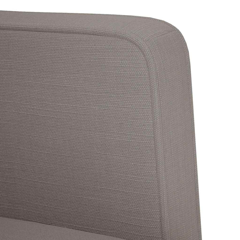 vidaXL tópszínű szövet loveseat kanapé 111 cm
