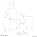 vidaXL sötétzöld bársony loveseat kanapé 111 cm
