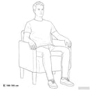 vidaXL rózsaszín bársony kanapészék karfás szék 54 cm
