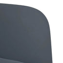 vidaXL sötétszürke bársony loveseat kanapé 109 cm