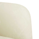 vidaXL krém bársony loveseat kanapé 109 cm