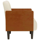 vidaXL vászon kanapészék karfával 55 cm