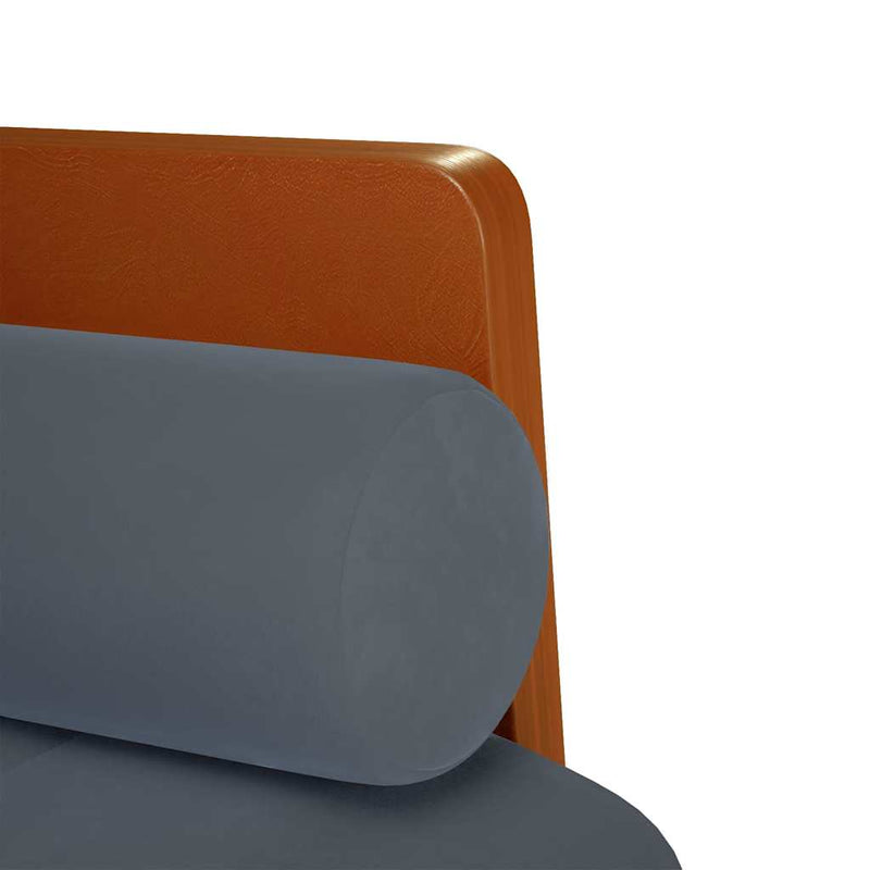 vidaXL sötétszürke bársony loveseat kanapé párnákkal 110 cm