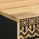 vidaXL tömör nyers mangófa tálalószekrény 60 x 33,5 x 75 cm