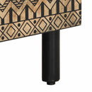 vidaXL tömör nyers mangófa tálalószekrény 60 x 33,5 x 75 cm