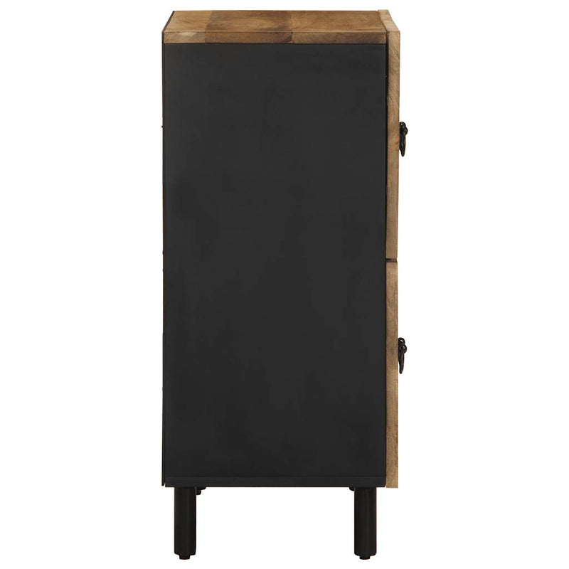 vidaXL tömör nyers mangófa tálalószekrény 60 x 33,5 x 75 cm