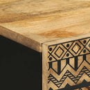 vidaXL tömör nyers mangófa tálalószekrény 60 x 33,5 x 75 cm