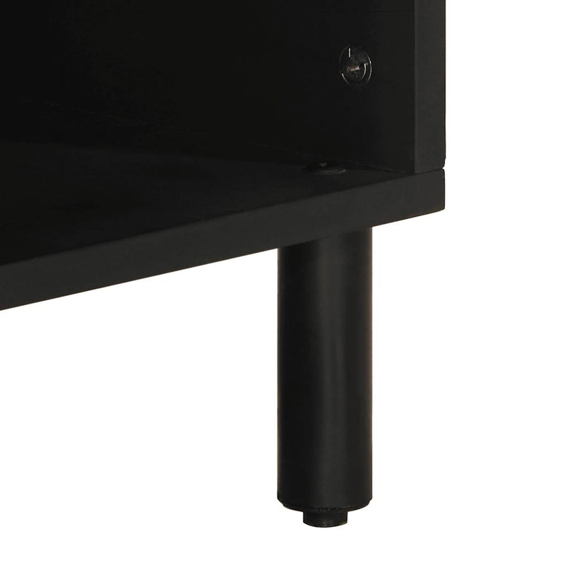 vidaXL tömör nyers mangófa tálalószekrény 80 x 33,5 x 75 cm