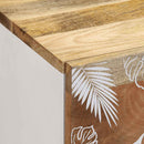 vidaXL tömör mangófa éjjeliszekrény 40x33,5x46 cm