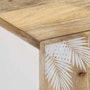 vidaXL tömör mangófa TV-szekrény 105x33,5x46 cm