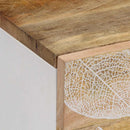 vidaXL tömör mangófa dohányzóasztal 100 x 54 x 40 cm