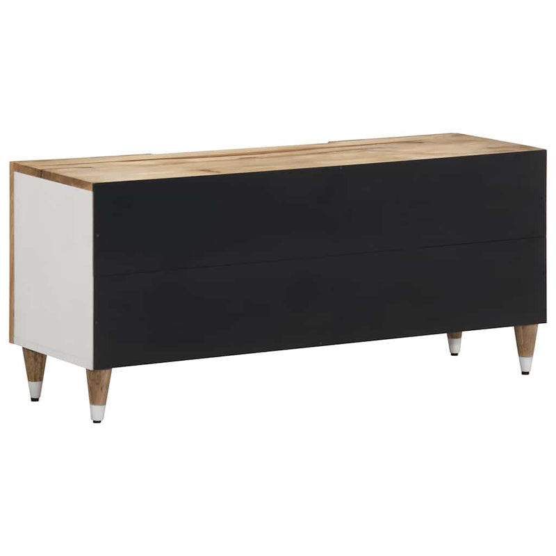 vidaXL tömör mangófa TV-szekrény 105x33,5x46 cm