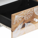 vidaXL tömör mangófa TV-szekrény 105x33,5x46 cm