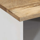 vidaXL tömör mangófa TV-szekrény 80x31,5x46 cm