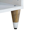 vidaXL tömör mangófa TV-szekrény100x33,5x46 cm