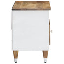 vidaXL tömör mangófa TV-szekrény80x33,5x46 cm