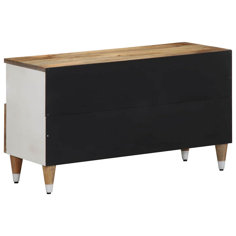 vidaXL tömör mangófa TV-szekrény80x33,5x46 cm