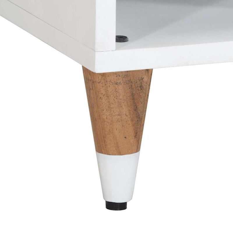 vidaXL tömör mangófa TV-szekrény80x33,5x46 cm