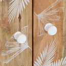 vidaXL tömör mangófa tálalószekrény 60 x 33,5 x 75 cm