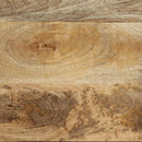 vidaXL tömör mangófa tálalószekrény 80x33,5x75 cm