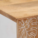 vidaXL tömör mangófa magasszekrény 60x33,5x100 cm