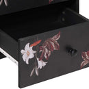 vidaXL Éjjeli asztal 2 pcs Barna 40 x 33,5 x 46 cm Tömör Mangófát