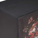 vidaXL Tároló szekrények Sokszínű 105 x 33,5 x 46 cm Tömör Mangófát