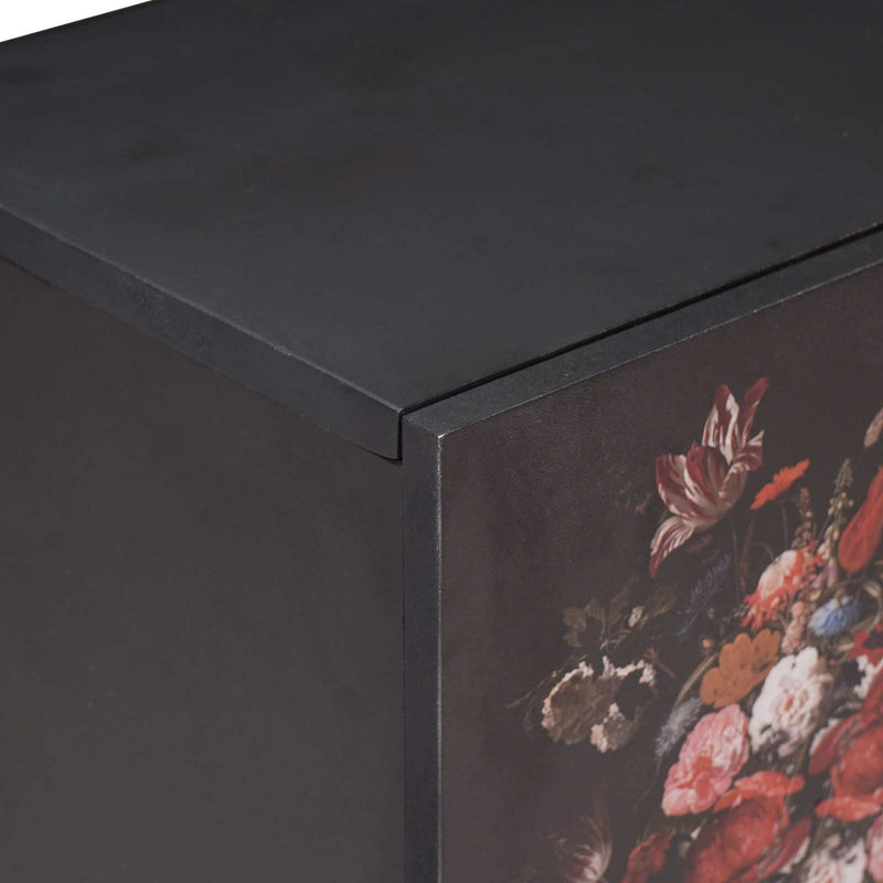 vidaXL Tároló szekrények Sokszínű 105 x 33,5 x 46 cm Tömör Mangófát