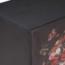 vidaXL Tároló szekrények Sokszínű 105 x 33,5 x 46 cm Tömör Mangófát
