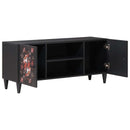 vidaXL Tároló szekrények Sokszínű 105 x 33,5 x 46 cm Tömör Mangófát