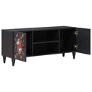 vidaXL Tároló szekrények Sokszínű 105 x 33,5 x 46 cm Tömör Mangófát