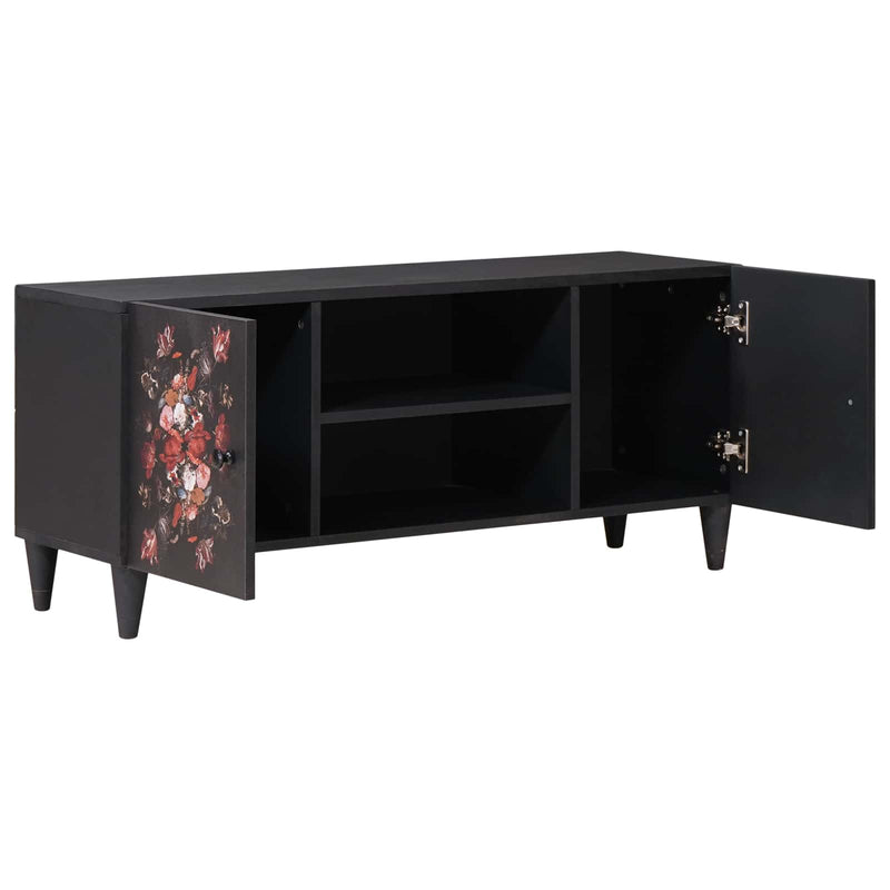 vidaXL Tároló szekrények Sokszínű 105 x 33,5 x 46 cm Tömör Mangófát