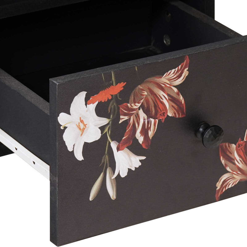 vidaXL Tároló szekrények Sokszínű 70 x 33,5 x 46 cm Tömör Mangófát