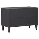 vidaXL Tároló szekrények Sokszínű 70 x 33,5 x 46 cm Tömör Mangófát