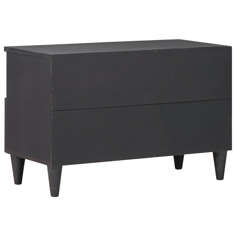 vidaXL Tároló szekrények Sokszínű 70 x 33,5 x 46 cm Tömör Mangófát