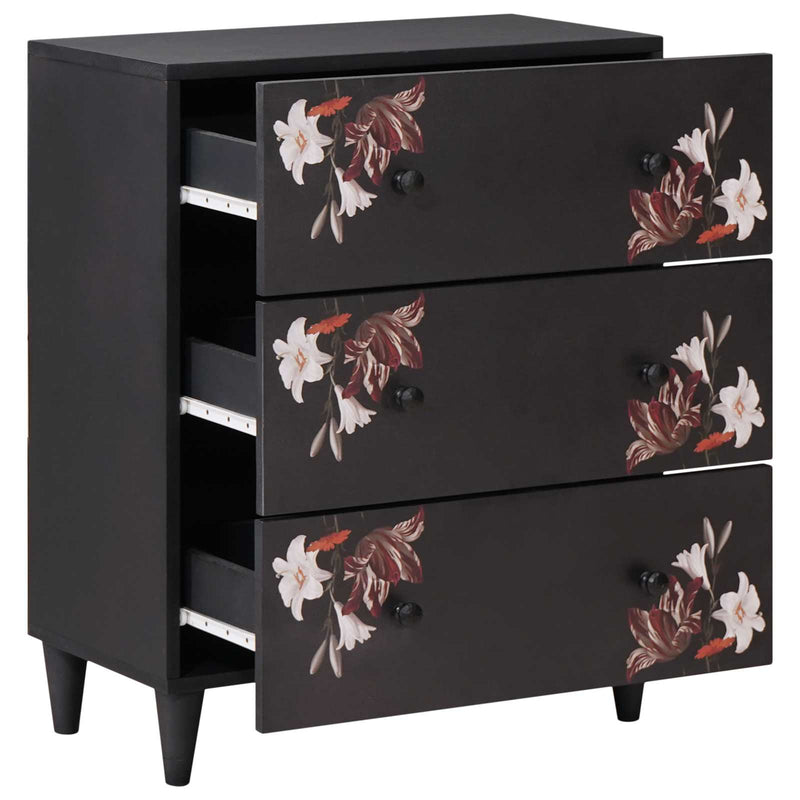 vidaXL Tároló szekrények Sokszínű 60 x 33,5 x 75 cm Tömör Mangófát