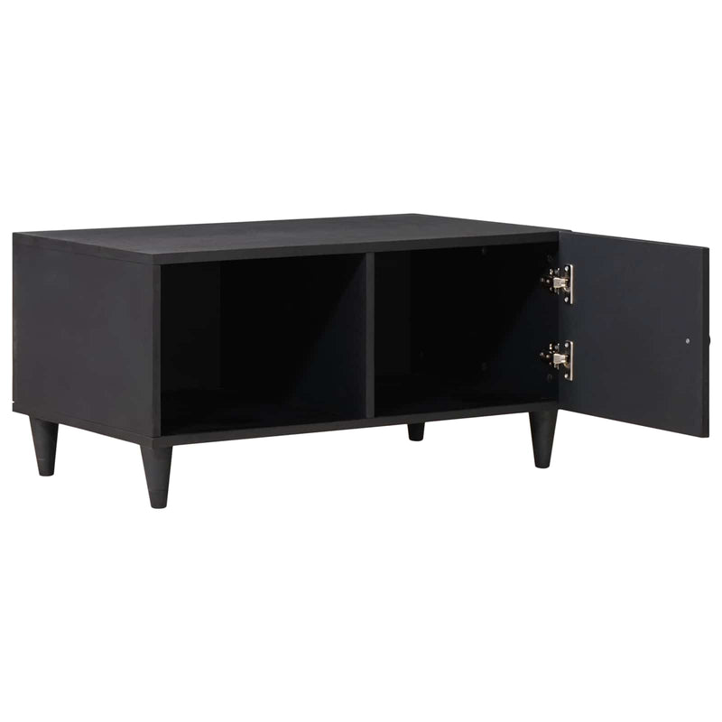 vidaXL Dohányzóasztal Sokszínű 80 x 50 x 40 cm Tömör Mangófát