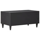 vidaXL Dohányzóasztal Sokszínű 80 x 50 x 40 cm Tömör Mangófát