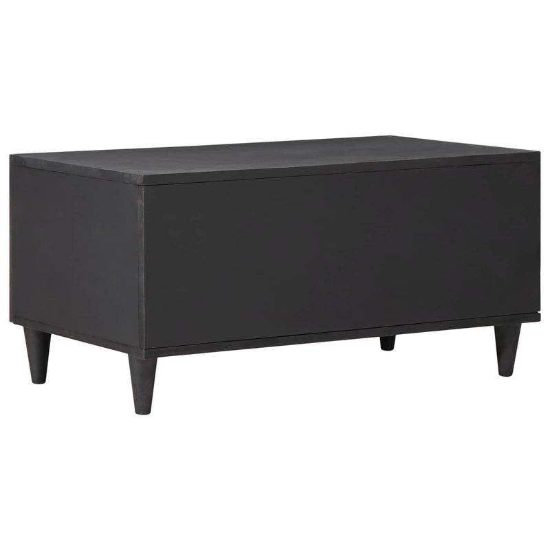 vidaXL Dohányzóasztal Sokszínű 80 x 50 x 40 cm Tömör Mangófát