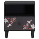 vidaXL Éjjeli asztal 2 pcs Barna 40 x 33 x 46 cm Tömör Mangófát