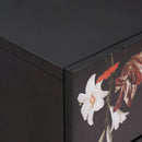 vidaXL Éjjeli asztal fiókkal Sokszínű 50 x 33 x 60 cm Tömör Mangófát