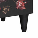 vidaXL Éjjeli asztal fiókkal Sokszínű 50 x 33 x 60 cm Tömör Mangófát