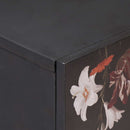 vidaXL Éjjeli asztal fiókkal Sokszínű 50 x 33 x 60 cm Tömör Mangófát