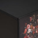 vidaXL Dohányzóasztal Sokszínű 100 x 54 x 40 cm Tömör Mangófát