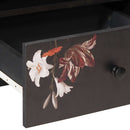 vidaXL Dohányzóasztal fiókkal Sokszínű 80 x 54 x 40 cm Tömör Mangófát