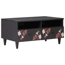 vidaXL Dohányzóasztal fiókkal Sokszínű 80 x 54 x 40 cm Tömör Mangófát