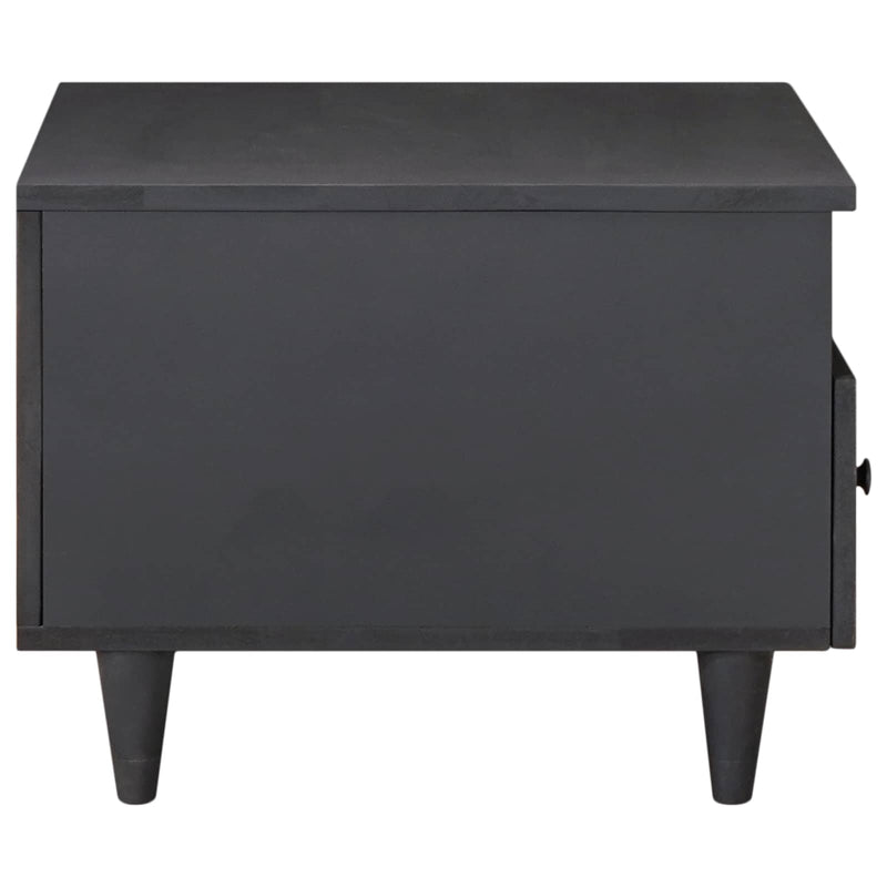 vidaXL Dohányzóasztal fiókkal Sokszínű 80 x 54 x 40 cm Tömör Mangófát