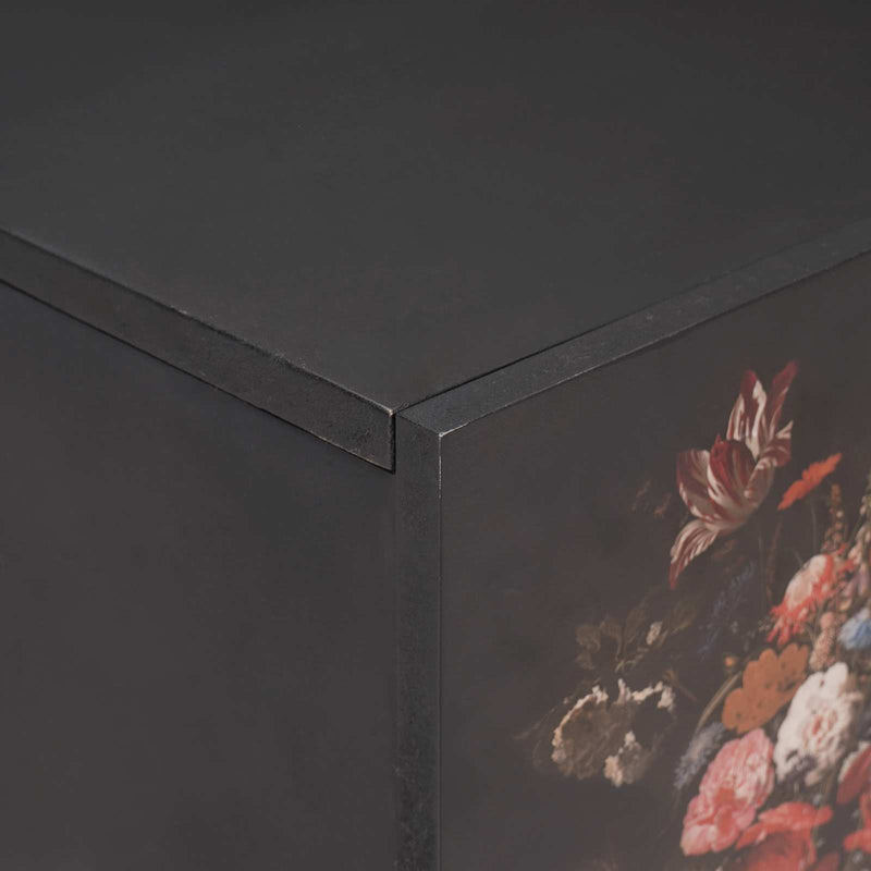 vidaXL Tároló szekrények Sokszínű 105 x 33,5 x 46 cm Tömör Mangófát