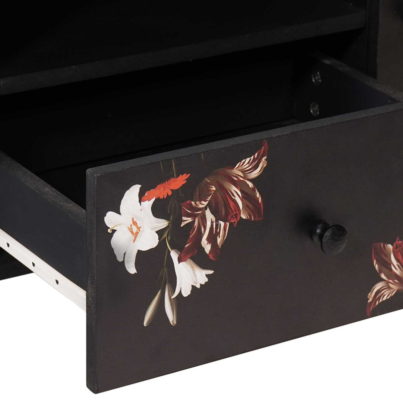 vidaXL Tároló szekrények Sokszínű 105 x 33,5 x 46 cm Tömör Mangófát